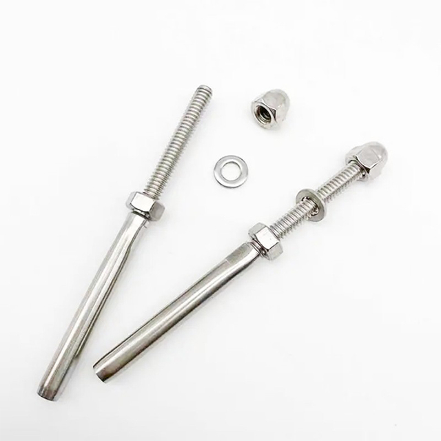 Stainless Steel Swage Stud Threaded Terminal